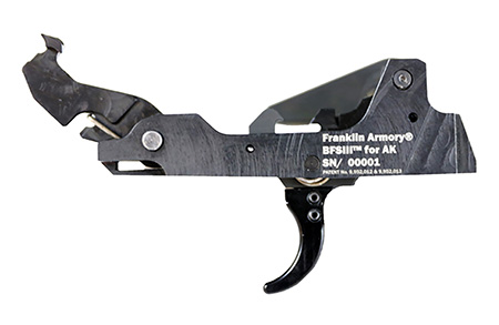 Franklin Armory 0350000BLK  BFSIII 5.56mm/7.62mm Black Fits AK Platform