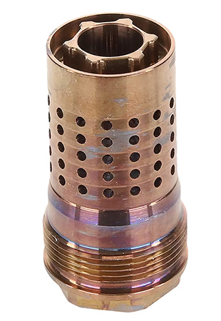 Q LLC CB9/1624 Cherry Bomb  7.62 Stainless Steel 9/16"x24 Threads 1.64" OAL