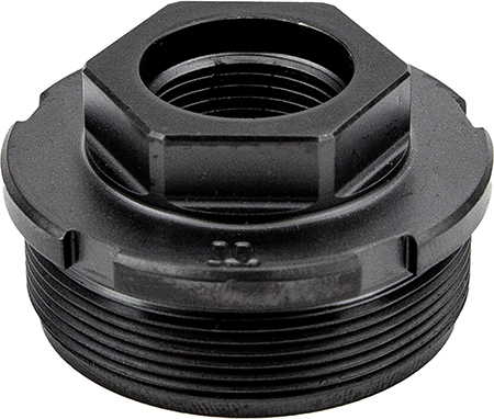 Kgm Suppressors A-DTA-T-1  Direct Thread Adapter Fits 1/2"x28 Titanium Nitride Black