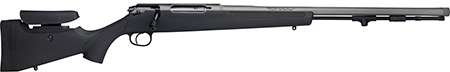 Traditions CR94660440 NitroBolt  50 Cal 24" Tungsten Cerakote Fluted Threaded Barrel, Adj Cheek Piece  &  LOP Black Synthetic Stock
