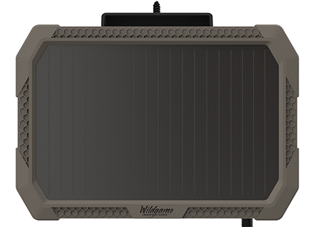 Wildgame Innovations WGISOLPAK Solar Battery  3,000 mAh Charges w/ Solar