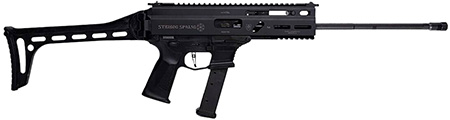 Grand Power 810091156025 Stribog SP9A3G 9mm Luger 16" Black Barrel, Black Receiver, Polymer Stock  &  Grip