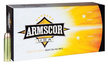 Armscor FAC500SW1N USA  500S&W Mag 300gr Hornady XTP Hollow Point 20 Per Box/20 Case
