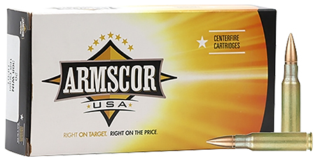 Armscor AC3082N USA  308Win 168gr Hollow Point Boat Tail 20 Per Box/10 Case
