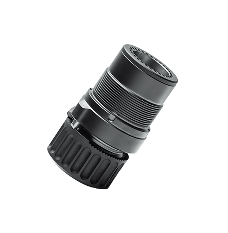 B & T Firearms SD-145490 HUB Adapter  5.56 Black Titanium/Stainless Steel
