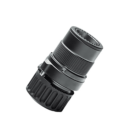 B & T Firearms SD-145504 HUB Adapter  7.62 Black Titanium/Stainless Steel