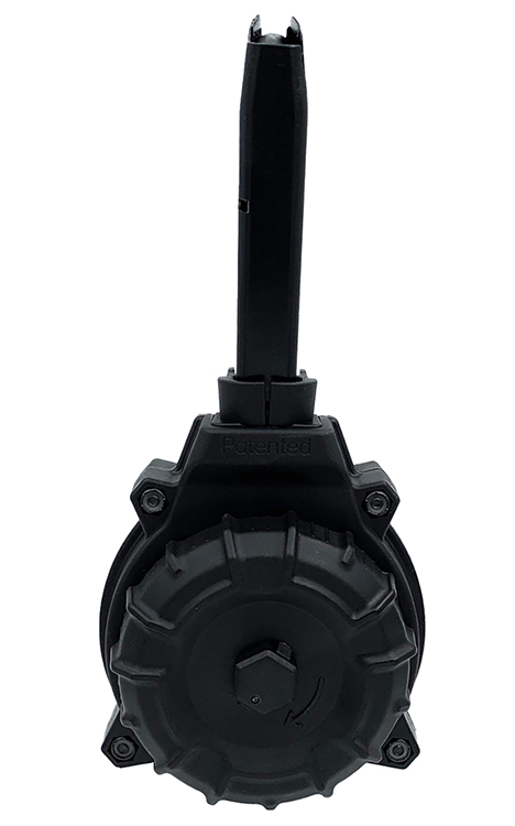 ProMag DRMA91   50rds Drum 9mm Fits CZ P10-F/P10-C Black Polymer