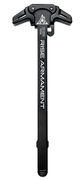 Rise Armament RA230BLK RA-230 Charging Handle AR-10 Black Anodized Aluminum Ambidextrous Hand