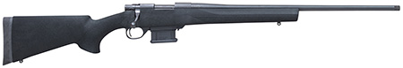 Howa HMA6ARCBHBY 1500 Mini Action Youth 6mm ARC 20" Black Heavy Threaded Barrel, Black Drilled  &  Tapped Steel Receiver, Fixed HTI Black Synthetic Stock