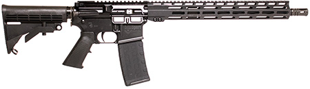 ATI ATIG15MS300ML13 MilSport  300 Blackout 30+1 16" Black Threaded Barrel, Matte Black Picatinny Rail Receiver, 13" M-LOK Handguard, Black 6 Position Rogers Super-Stoc, Black Polymer Grip