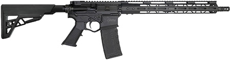 ATI ATIGOMX300ML15 Omni Hybrid  300 Blackout 30+1 16" Black Threaded Barrel, Black Picatinny Rail Polymer Receiver, 15" M-LOK Handguard, Adjustable Black Synthetic Stock, Black Polymer Grip