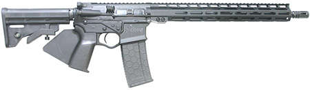 ATI ATIGOMX556ML15CA Omni Hybrid *CA Compliant 5.56x45mm 10+1 16" Black Steel Barrel, Black Picatinny Rail Polymer Receiver, 15" M-LOK Handguard, Fixed Black Synthetic Stock, Black Polymer Grip