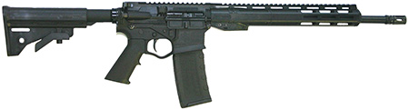 ATI ATIGAX3009ML Alpha Maxx  300 Blackout 30+1 16" Black Threaded Barrel, Black Picatinny Rail Polymer Receiver, 9" Polymer Handguard, ATI MM4 Black Synthetic Stock, Black Polymer Grip, Right Hand