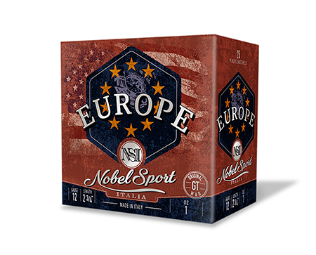 Nobel/Eurosports LLC ANSEU12175 Europe  12Gauge 2.75" 1oz 7.5Shot 25 Per Box/10 Case