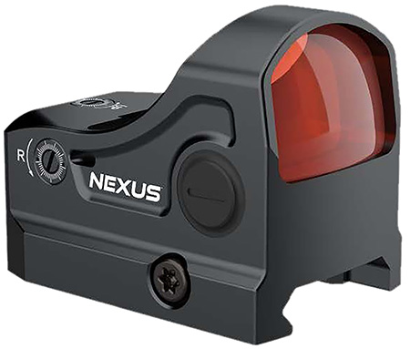 TruGlo TGTG8322B Nexus Red Dot  Matte Black 1x 22mm 3 MOA Red Dot Reticle