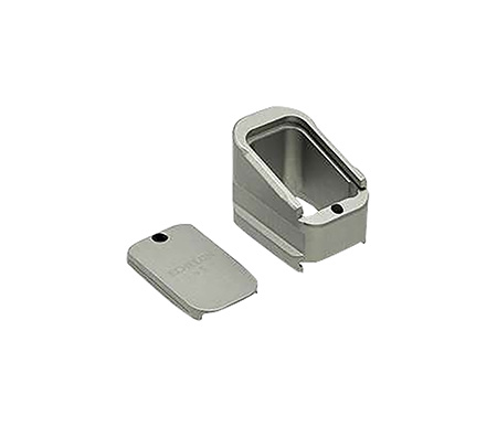 Shield Arms ECHME5GREY Magazine Extension  Fits Springfield Echelon 5rd Grey Anodized Aluminum
