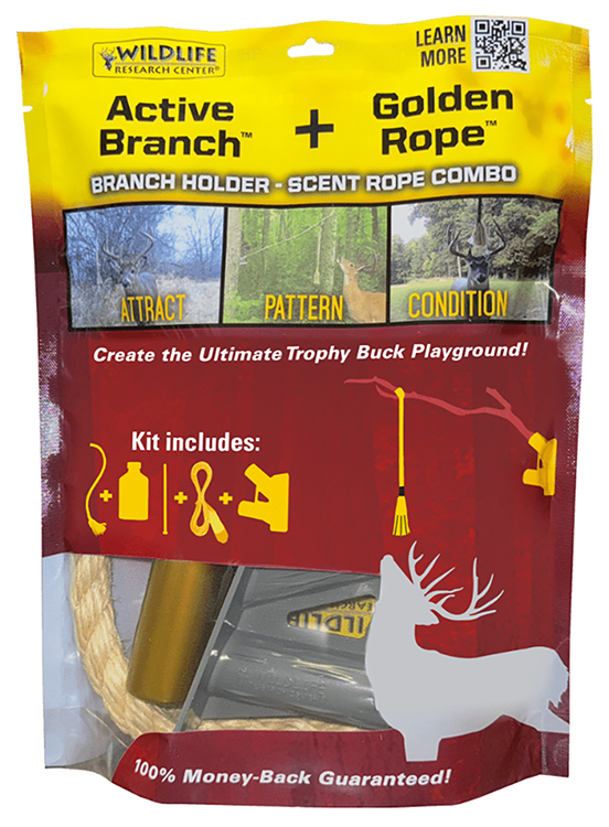 Wildlife Research 3974Combo Kit includes One Golden Rope, 4 oz Golden Rope Scent  &  Active-Branch Holder