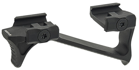 Leapers MTAFGP01 Ultra Slim Foregrip  Matte Black Anodized Aluminum