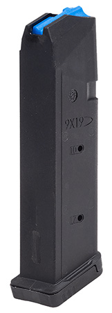 Leapers RBTGL917   17rd 9mm Fits Glock Black Polymer/Steel