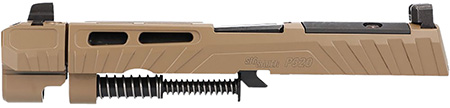 Sig Sauer 8901129 P320  9mm Coyote Brown Stainless Steel Optic Ready Slide XRAY3 Sights