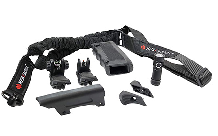 Meta Tactical Llc MTA-MX1-UUK MX-1 Ultimate Upgrade Kit Black Compatible w/Glock 10mm Auto/45 ACP/9mm Luger/40 S&W, Black