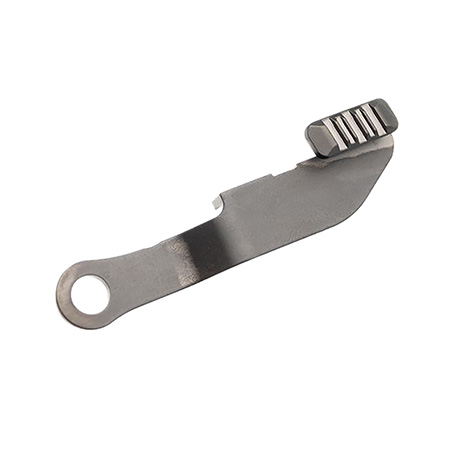 Tyrant CNC TDHCATSCLGREY Extended Slide Release  Springfield Hellcat Pro Matte Grey Steel Pistol