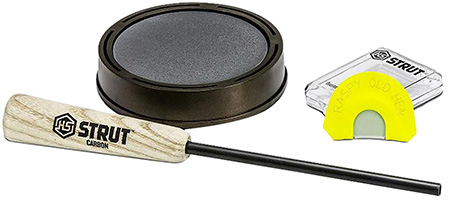 Hunters Specialties HSSTR07010 Raspy Old Hen Wild Turkey Call Turkey Sounds Slate