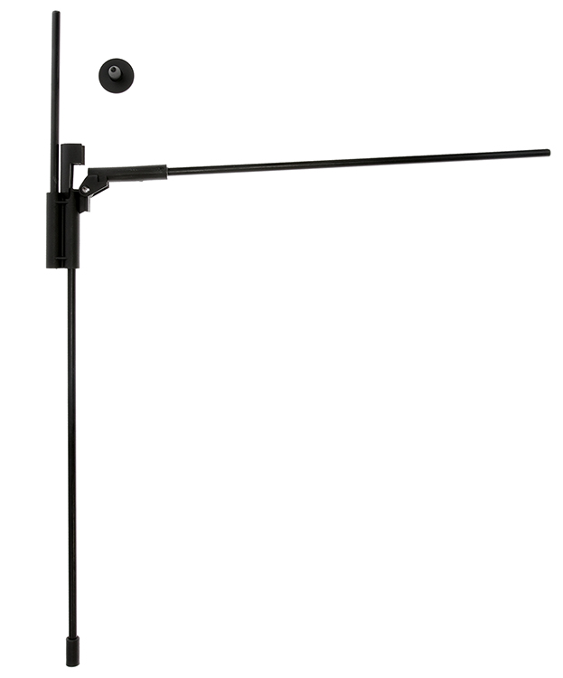 Hunters Specialties HSSTR07034 Dual Position Strut Stake Turkey Species Black Fiberglass/Plastic