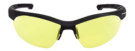 Radians XFBD1040C Ballistic  Amber Lens Black Frame