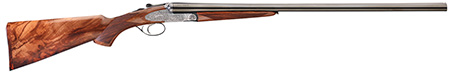Rizzini USA 72022826E BR552  28 Gauge 2rd 26" Side By Side Barrel, Steel Engraved Receiver, Fixed w/Pistol Grip Turkish Walnut  Stock