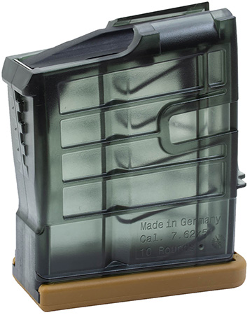 HK 50236628   10rd 7.62mm Fits H & K 417 Clear Smoke Polymer