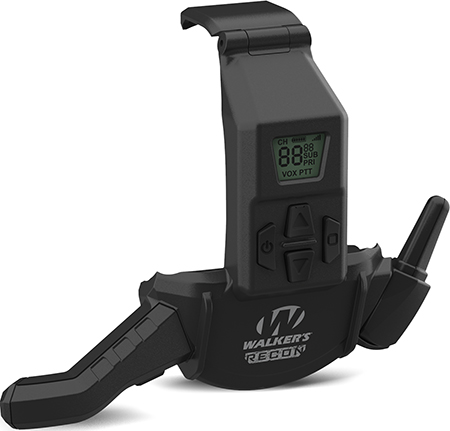 Walker's GWPRECMBT Recon Walkie-Talkie Attachment Ability to Communicate Black
