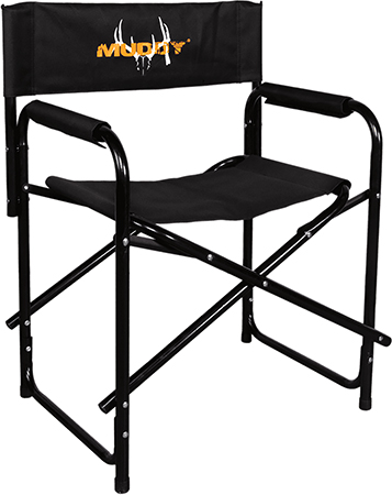 Muddy MUDDRC Directors Chair  Folding Black