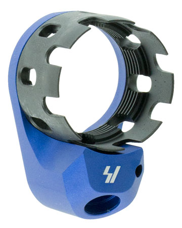 Strike ARECN & EEPBLU AR Castle Nut and Extended End Plate Steel