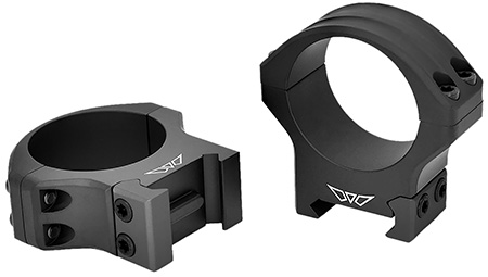 Warne 521M   Matte Black Steel 34mm Tube Picatinny/Weaver