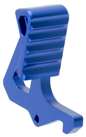 Strike Industries ARLATCHBLU Charging Handle Extended Latch Blue Anodized Aluminum AR-Platform