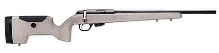 Tikka JRT1XU309SB T1X UPR 17 HMR 10+1 16" Black Threaded Barrel, Black Drilled  &  Tapped Steel Receiver, Desert Sand Textured Fixed Carbon Fiber/Fiberglass Stock, Right Hand