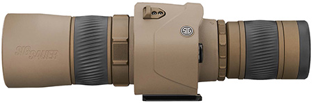 Sig Sauer Electro-Optics SOO62001 OSCAR6 HDX Pro Straight Body 16-32x60mm Flat Dark Earth Rubber Armor Magnesium