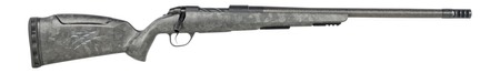 Fierce Firearms  CT Rage LR Full Size 7mm PRC 3+1 22" Carbon Fiber Match Grade Threaded Barrel, Black Cerakote Titanium Drilled  &  Tapped Receiver, Picatinny Rail Forend, Carbon Matrix Push Button Adj