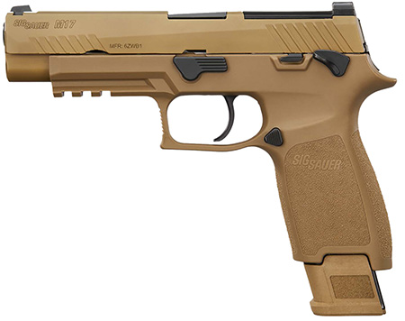 SIG M17-9-CSS-MS     M17 9MM 4.7 1X17 2X21 OR COY