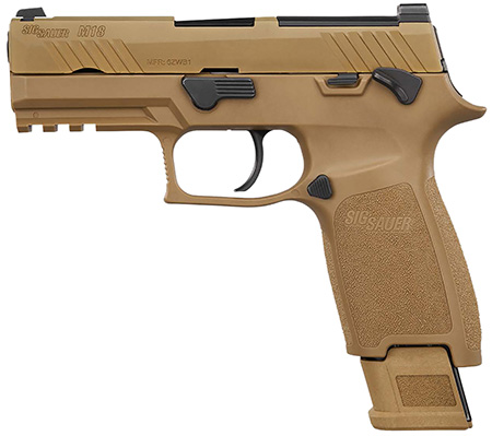 SIG M18-9-CSS-MS     M18 9MM 3.9 1X17 2X21 OR COY