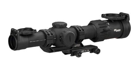 Sig Sauer Electro-Optics SOTM61003 Tango-MSR  Black 1-6x24mm, 30mm Tube Illuminated Hellfire Reticle