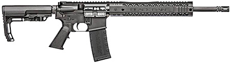 Black Rain Ordnance BROSPEC15 Spec15  5.56x45mm NATO 30+1 16" Chrome Moly Barrel, A2 Flash Hider,  Black Hard Coat Anodized 7075-T6 Receiver, Adjustable B5 Sopmod Stock, Polymer Grip, GI Trigger