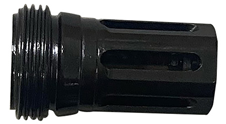 CGS Suppressors CGSSCISIXFH SCI Six Flash Hider  Fits 8.20" Long 1/2"x28 Black