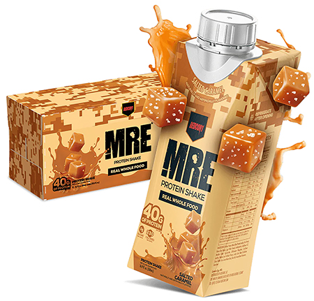 Redcon1 RC1MRERTDSC12 MRE Ready to Drink Salted Caramel 14 oz, 12pk