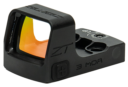 Zero Tech Optics THDM21  Thrive HD Black 1x 21mm x 15mm 3 MOA Red Dot Reticle
