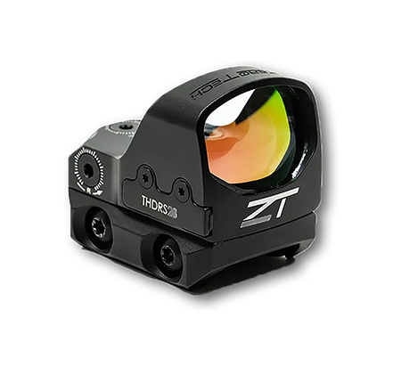 Zero Tech Optics THDRS28GL Thrive HD Black 1x 28mm x 20mm 3 MOA Green Dot Reticle