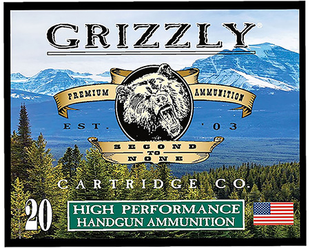 Grizzly Ammo GC38SP+P9   38Special+P 148gr Full Metal Jacket Flat Point 20 Per Box/10 Case