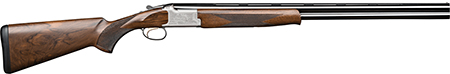 Browning 018043913 B525 Citori 410 Gauge Break Open 3" 2rd 28" Gloss Blued Over/Under Vent Rib Barrel, Gray Engraved Steel Receiver, Fixed Grade II Turkish Walnut Stock, Right Hand