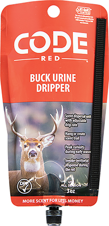 Code Blue OA1423  Buck Urine Deer 3 oz Dripper
